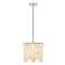 Z-Lite Viviana Pendant, 1-Light, 11.5 In.W x 11 In.H, Polished Nickel/Alabaster 345P12-PN - alternate 7